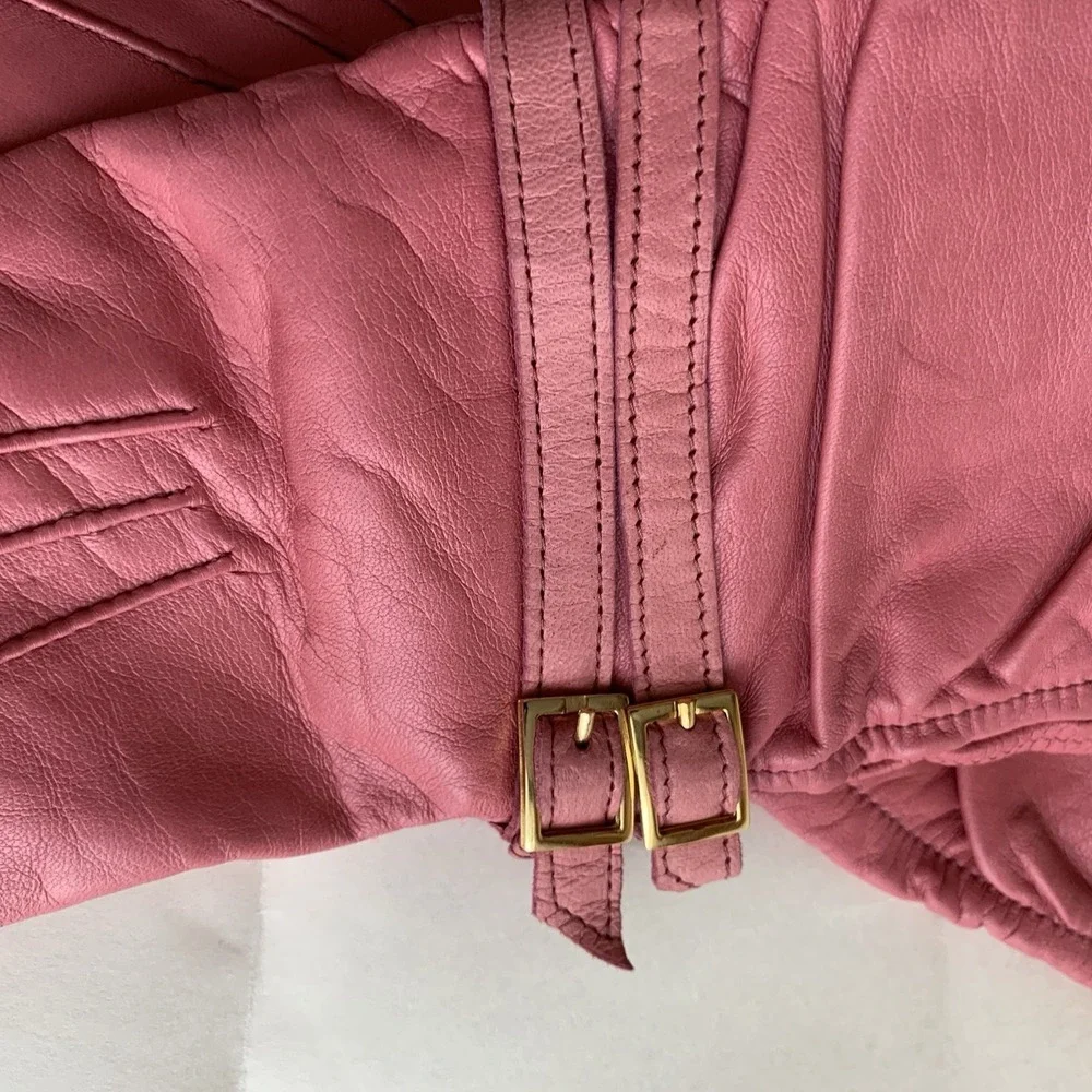 Portolano Leather Gloves Cashmere Lined 15